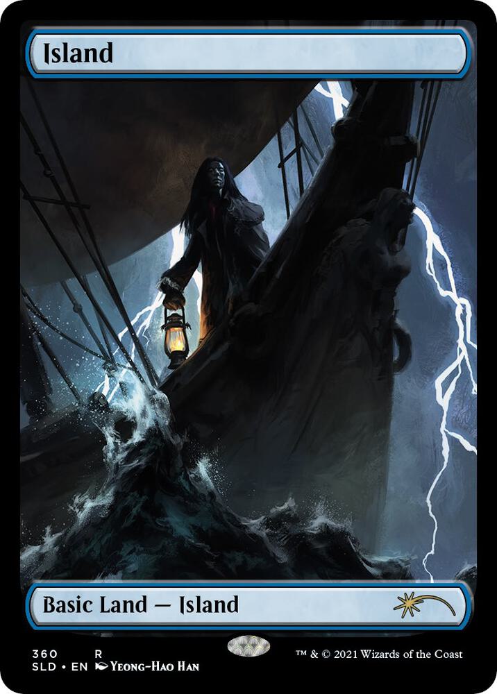 Island (The Dracula Lands) (360) [Secret Lair Drop]