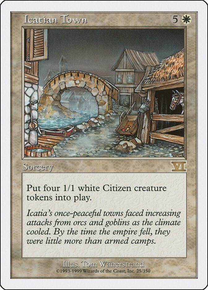 Icatian Town (25) [Classic Sixth Edition]