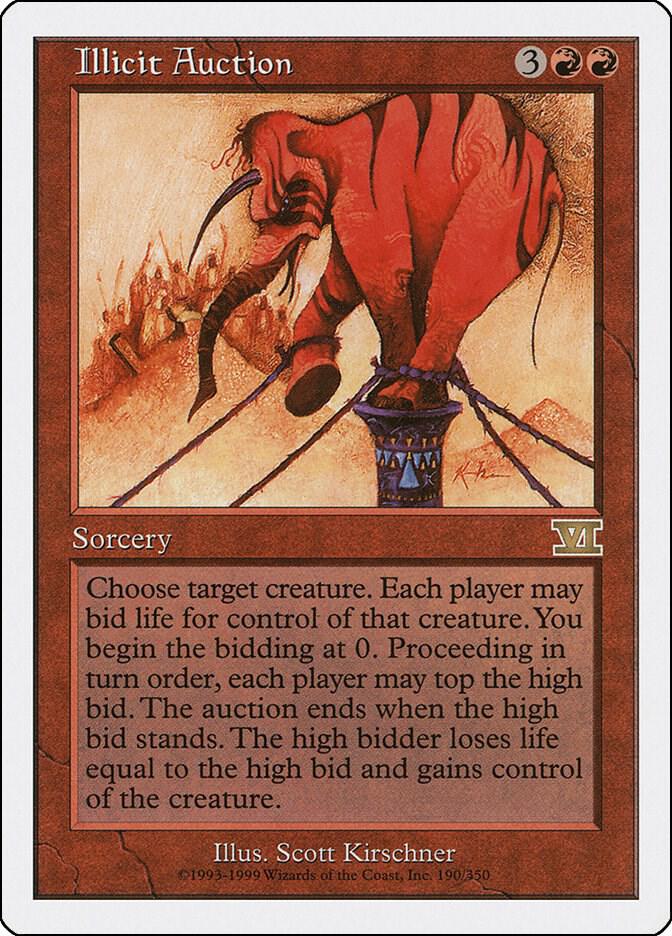 Illicit Auction (190) [Classic Sixth Edition]