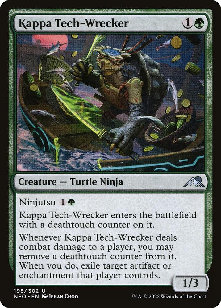 Kappa Tech-Wrecker (198) [Kamigawa: Neon Dynasty]