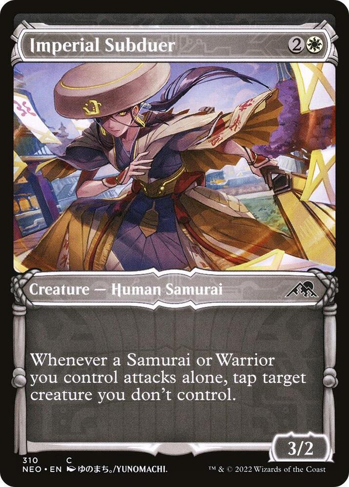 Imperial Subduer (Showcase) (310) [Kamigawa: Neon Dynasty] [Showcase]