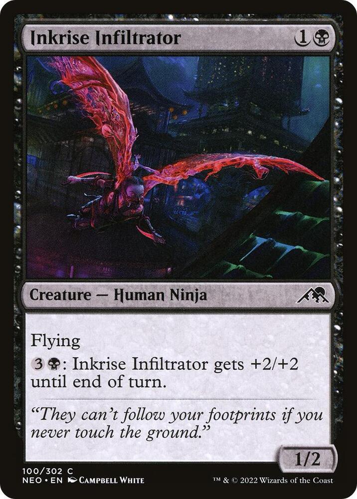 Inkrise Infiltrator (100) [Kamigawa: Neon Dynasty]