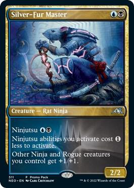Silver-Fur Master (511) [Kamigawa: Neon Dynasty Promos]