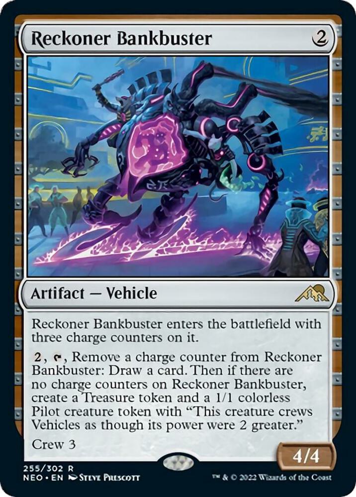 Reckoner Bankbuster (255) [Kamigawa: Neon Dynasty]