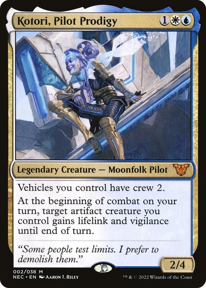 Kotori, Pilot Prodigy (2) [Neon Dynasty Commander]