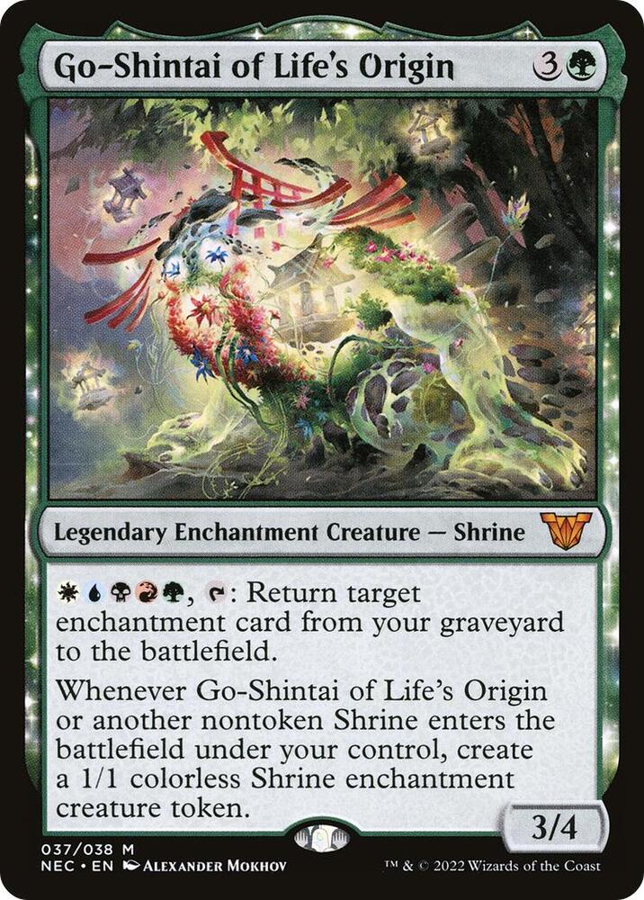 Go-Shintai of Life's Origin (37) [Neon Dynasty Commander]