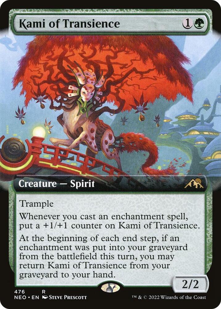 Kami of Transience (Extended Art) (476) [Kamigawa: Neon Dynasty] [Extended Art]