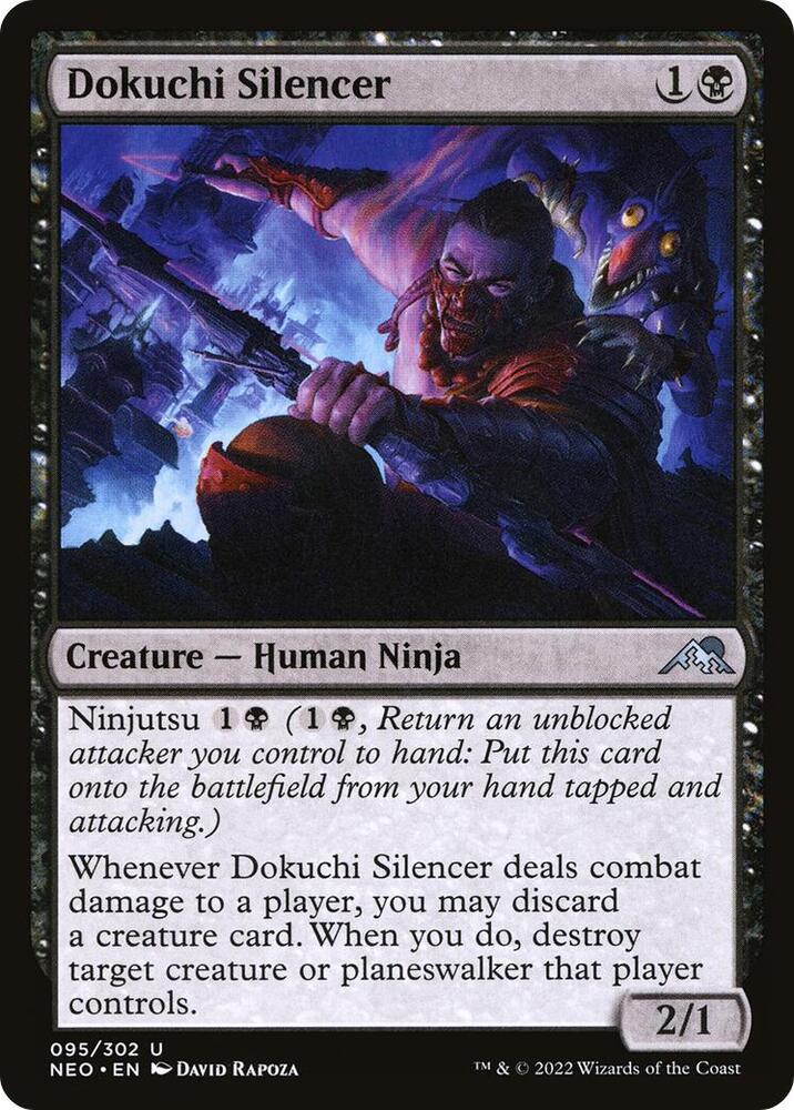 Dokuchi Silencer (95) [Kamigawa: Neon Dynasty]