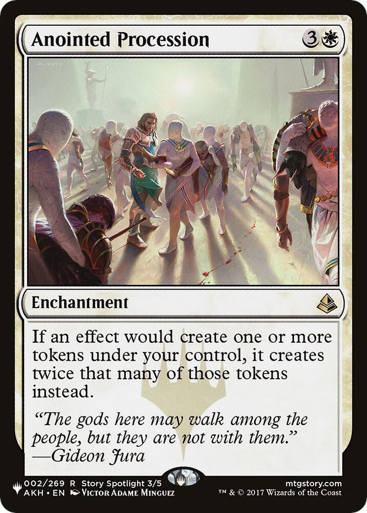 Anointed Procession (002/269) [The List]