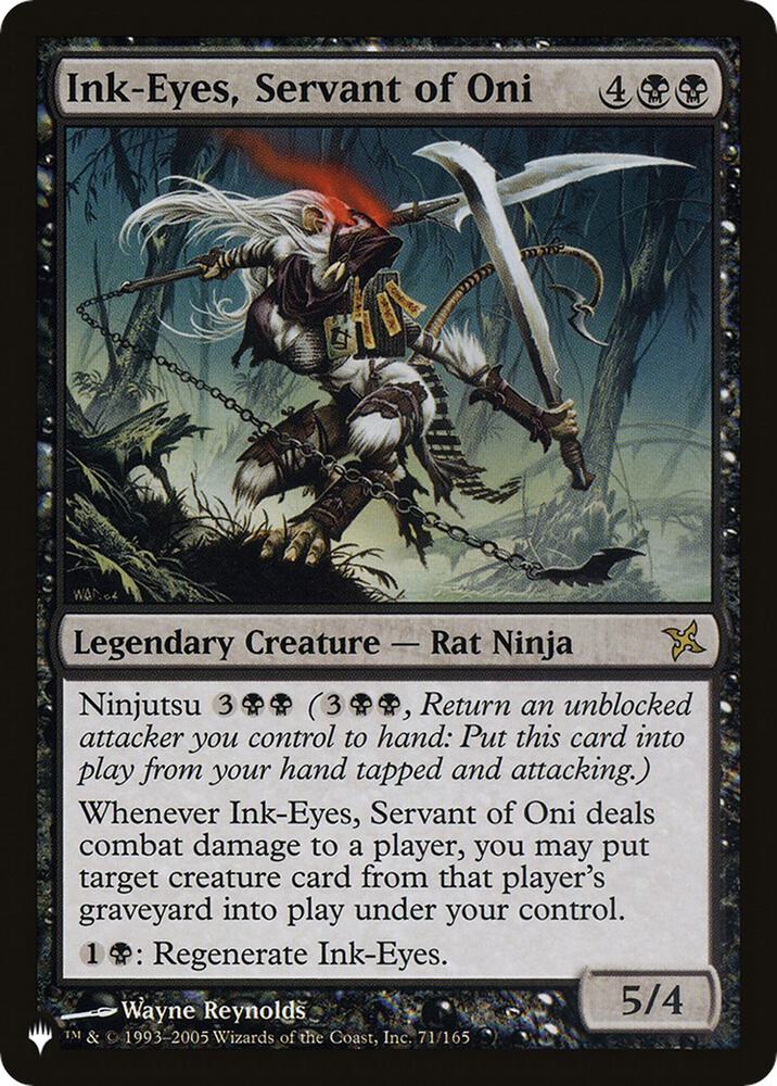 Ink-Eyes, Servant of Oni (71/165) [The List]