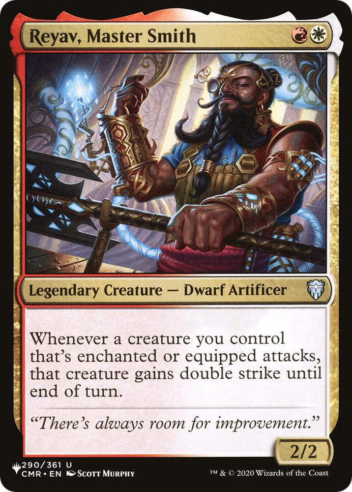 Reyav, Master Smith (290/361) [The List]