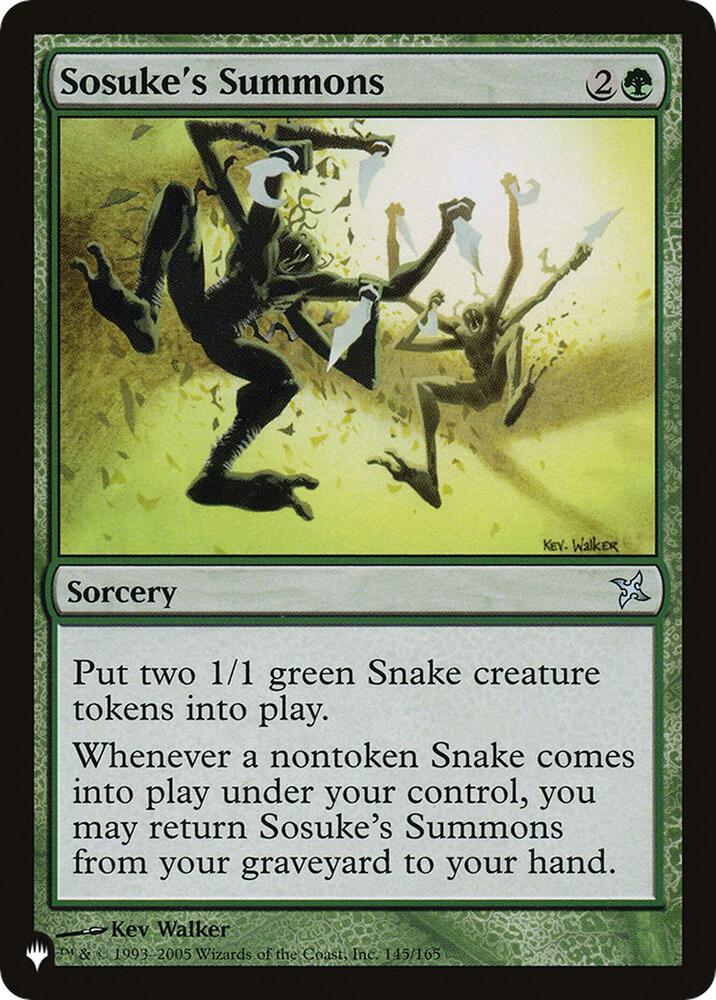 Sosuke's Summons (145/165) [The List]