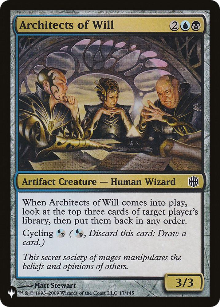 Architects of Will (17/145) [The List]
