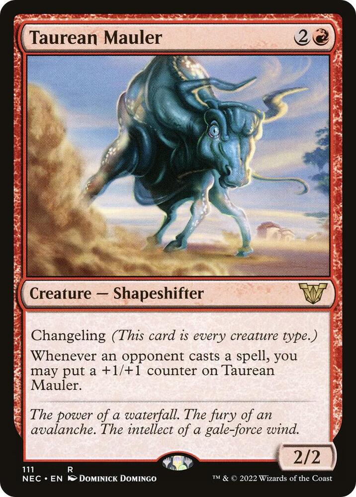 Taurean Mauler (111) [Neon Dynasty Commander]
