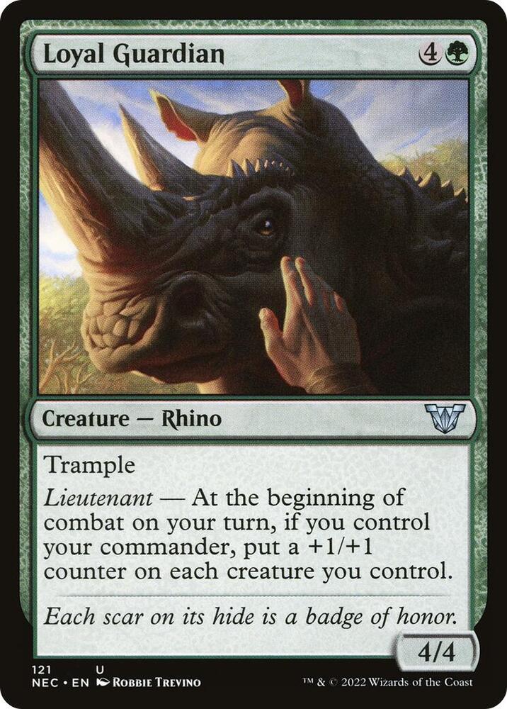 Loyal Guardian (121) [Neon Dynasty Commander]