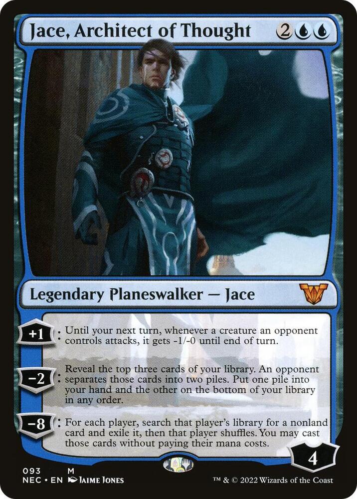 Jace, Architect of Thought (93) [Neon Dynasty Commander]
