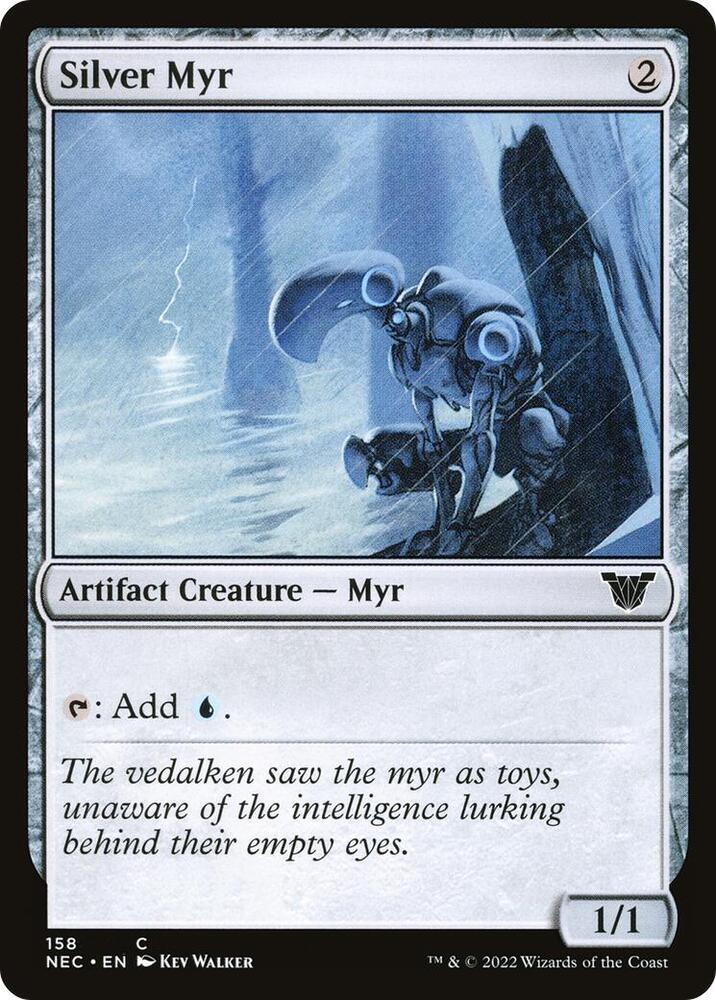 Silver Myr (158) [Neon Dynasty Commander]