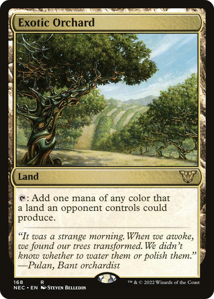 Exotic Orchard (168) [Neon Dynasty Commander]