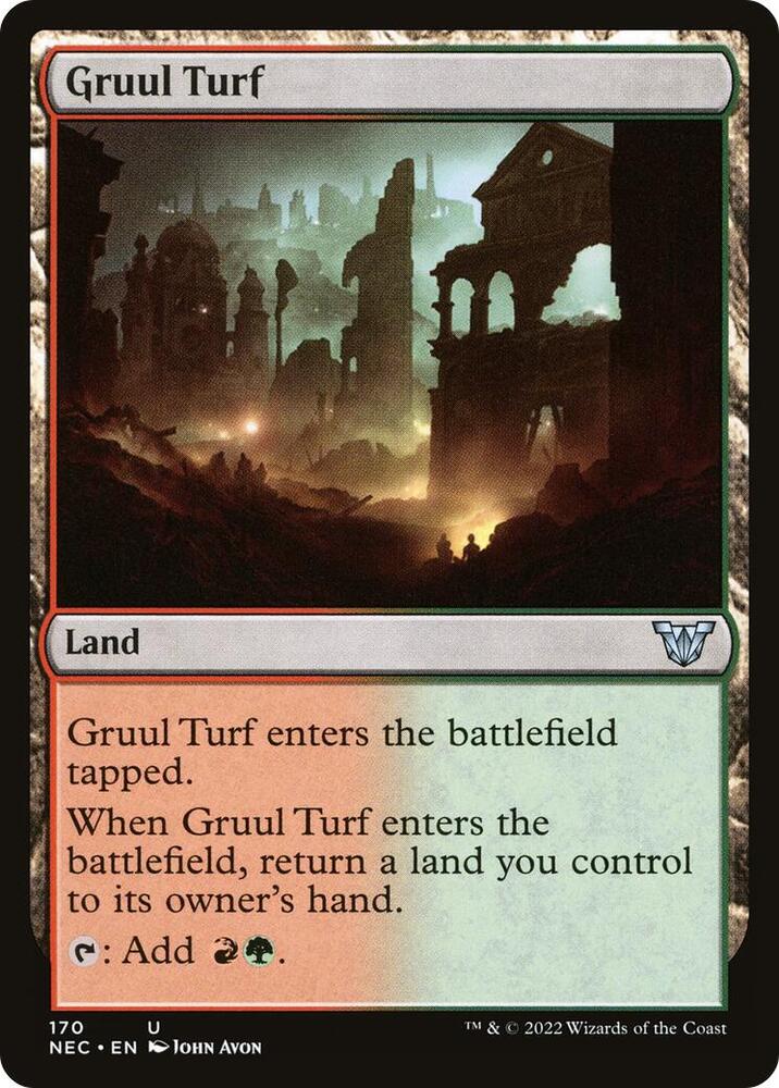 Gruul Turf (170) [Neon Dynasty Commander]