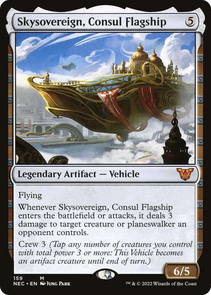 Skysovereign, Consul Flagship (159) [Neon Dynasty Commander]