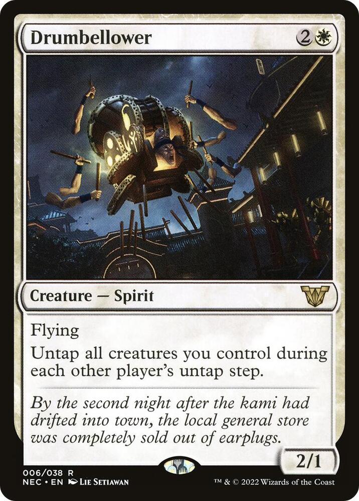 Drumbellower (6) [Neon Dynasty Commander]