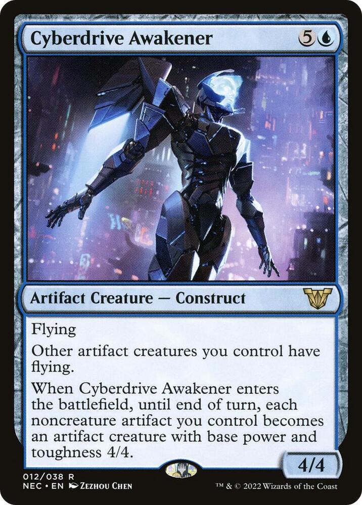 Cyberdrive Awakener (12) [Neon Dynasty Commander]