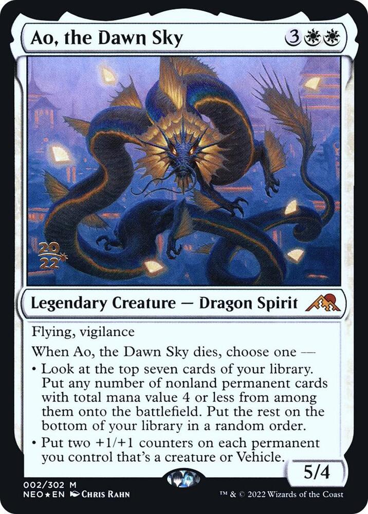 Ao, the Dawn Sky (2) [Prerelease Cards]