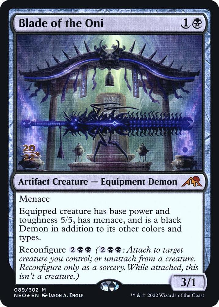 Blade of the Oni (89) [Prerelease Cards]