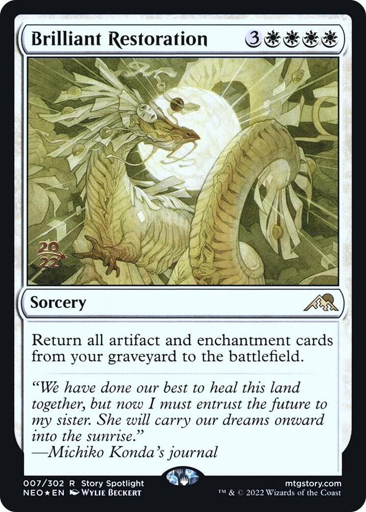 Brilliant Restoration (7) [Prerelease Cards]