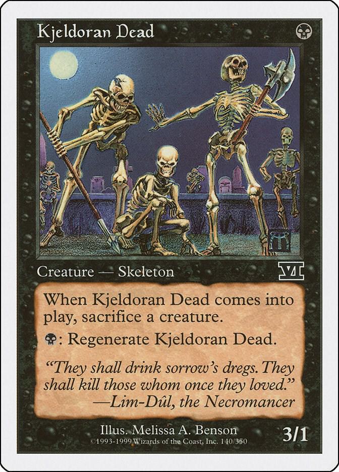 Kjeldoran Dead (140) [Classic Sixth Edition]
