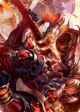 Upriser Renegade Art Card (65) [Kamigawa: Neon Dynasty Art Series]