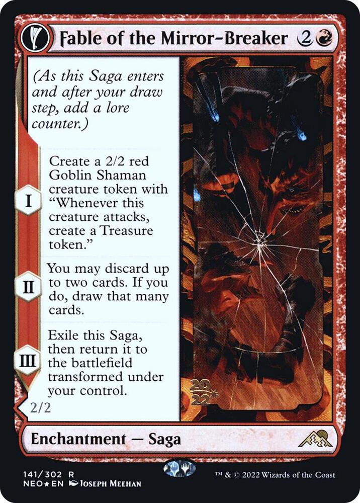 Fable of the Mirror-Breaker (141) [Prerelease Cards]