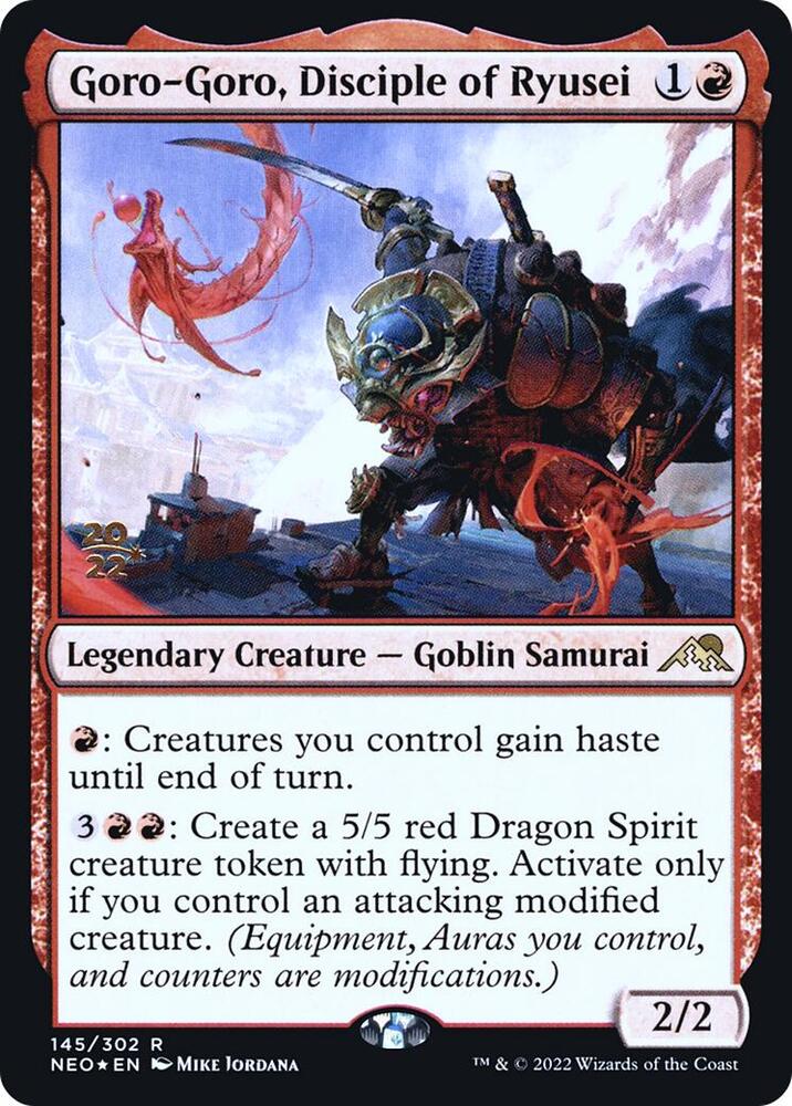 Goro-Goro, Disciple of Ryusei (145) [Prerelease Cards]