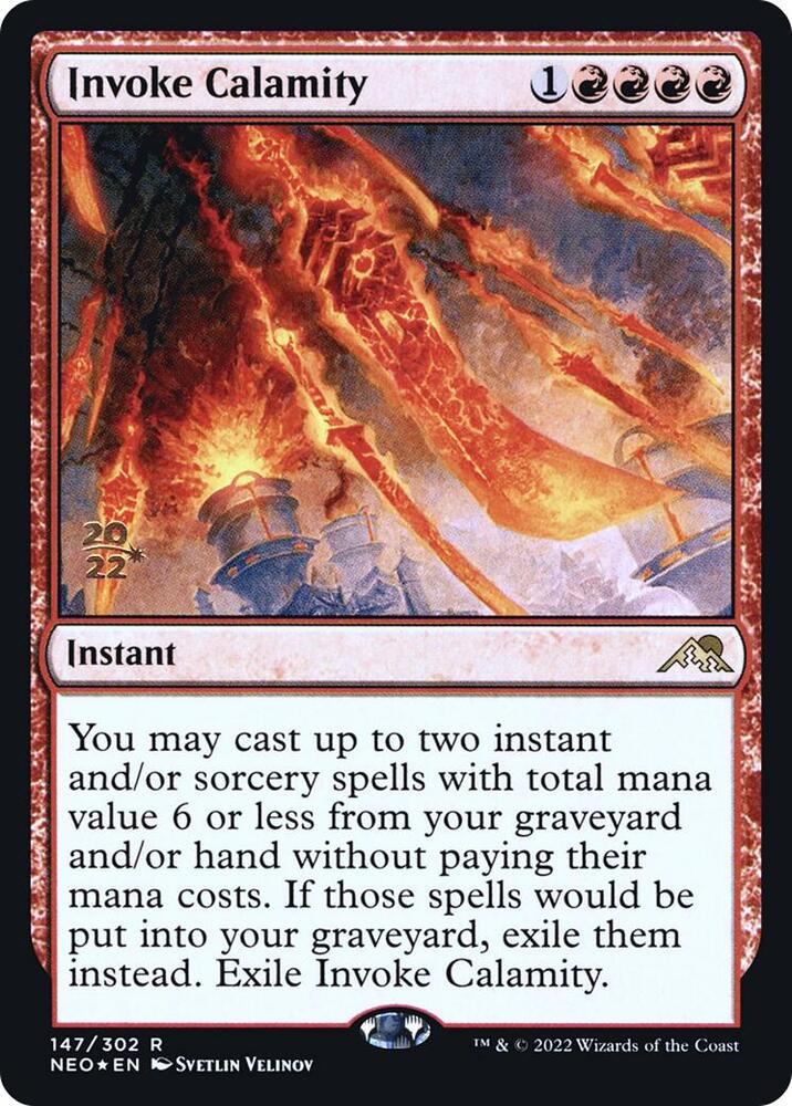 Invoke Calamity (147) [Prerelease Cards]