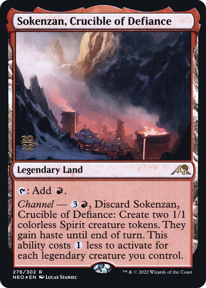 Sokenzan, Crucible of Defiance (276) [Prerelease Cards]