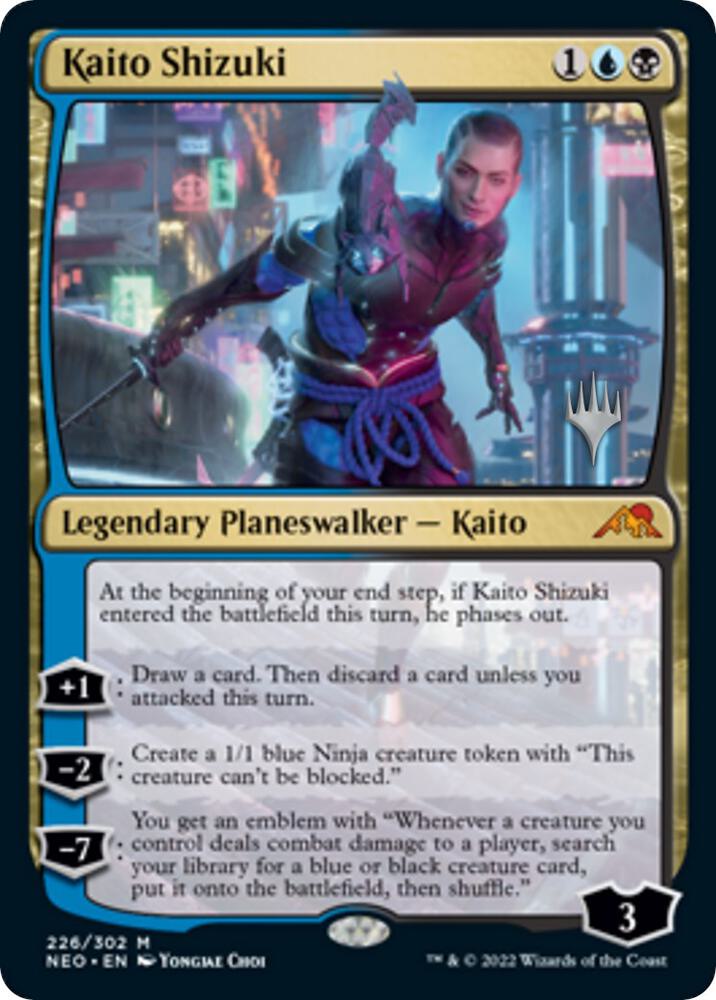 Kaito Shizuki (226) [Kamigawa: Neon Dynasty Promos]