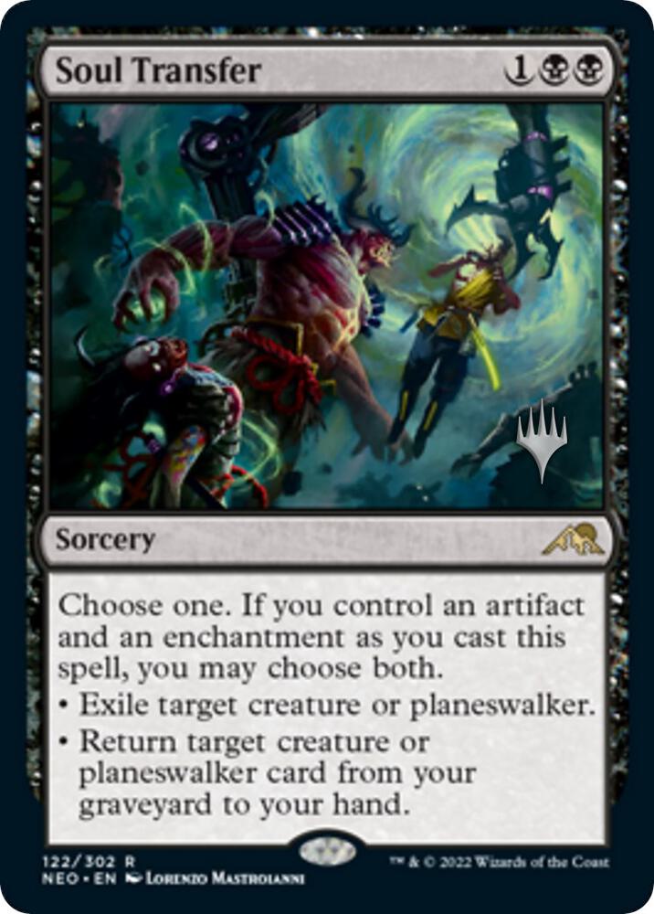 Soul Transfer (122) [Kamigawa: Neon Dynasty Promos]