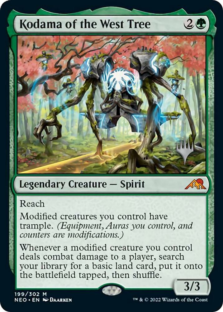 Kodama of the West Tree (199) [Kamigawa: Neon Dynasty Promos]