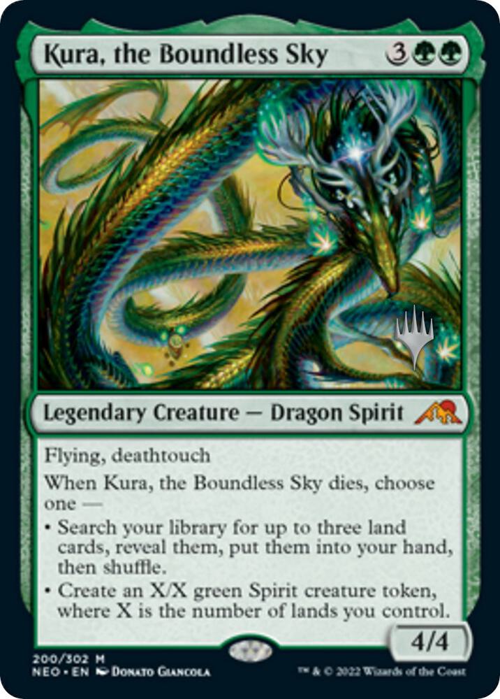 Kura, the Boundless Sky (200) [Kamigawa: Neon Dynasty Promos]