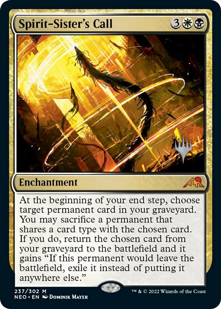 Spirit-Sister's Call (237) [Kamigawa: Neon Dynasty Promos]