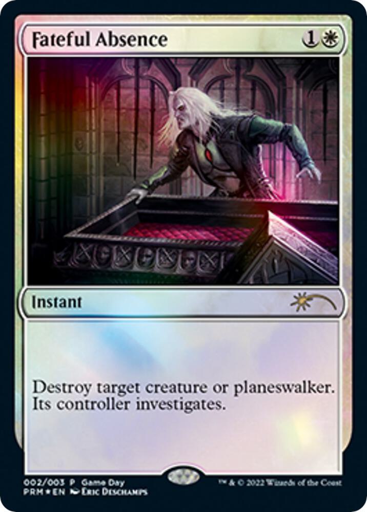 Fateful Absence (2) [Game Day Promos]