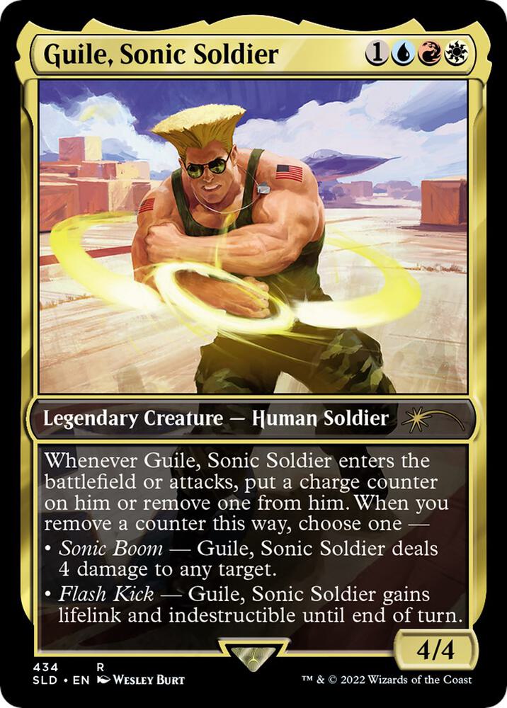 Guile, Sonic Soldier (434) [Secret Lair Drop]