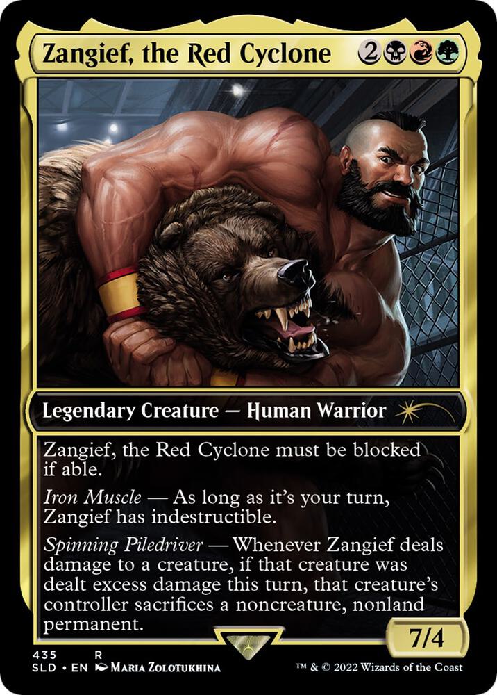 Zangief, the Red Cyclone (435) [Secret Lair Drop]