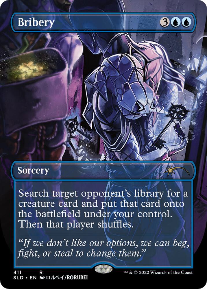 Bribery (411) [Secret Lair Drop] [Borderless]