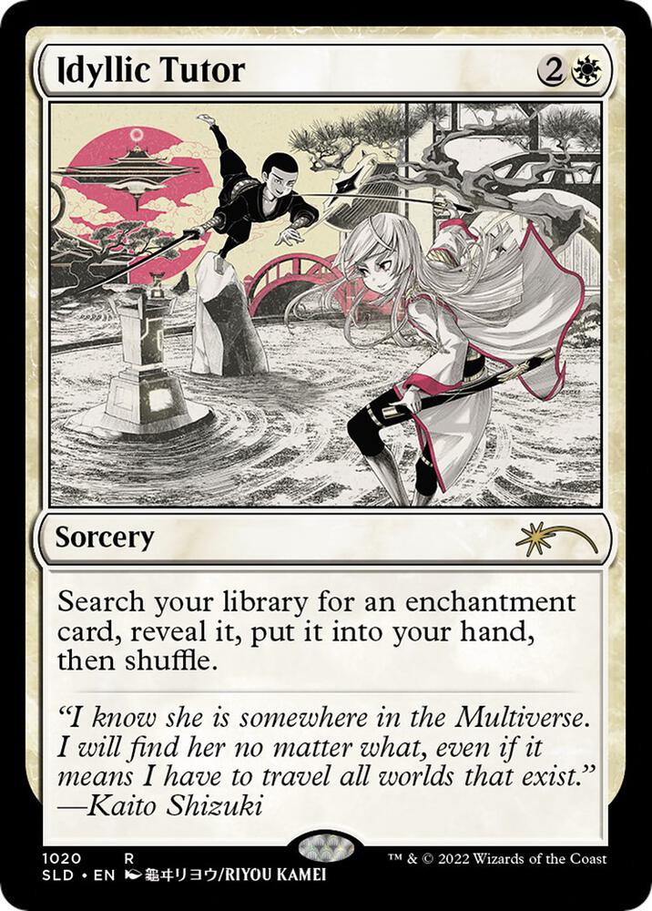 Idyllic Tutor (1020) [Secret Lair Drop]