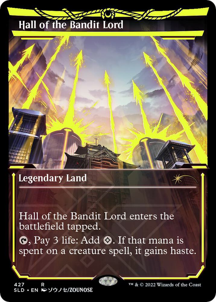 Hall of the Bandit Lord (Neon Yellow) (427) [Secret Lair Drop] [Showcase]