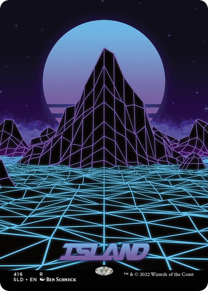Island (416) [Secret Lair Drop] [Borderless]
