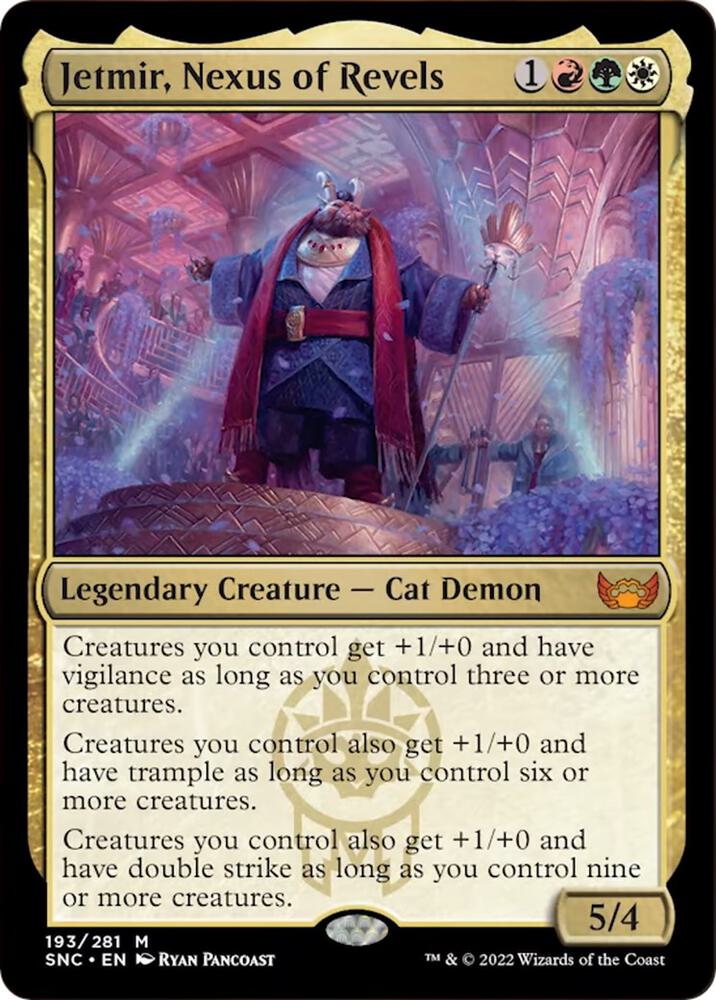 Jetmir, Nexus of Revels (193) [Streets of New Capenna]