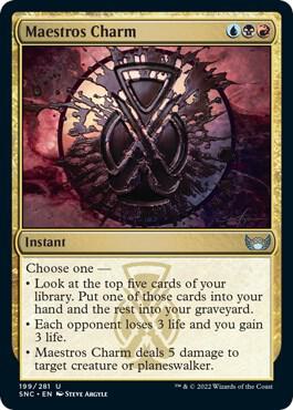Maestros Charm (199) [Streets of New Capenna]