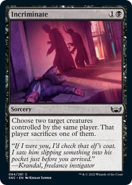 Incriminate (84) [Streets of New Capenna]